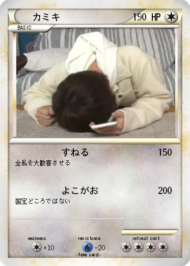 Pokemon カミキ
