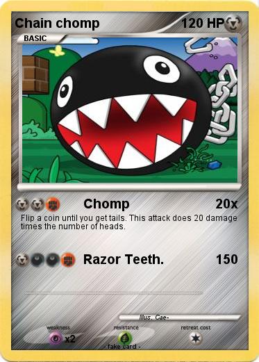 Pokemon Chain chomp
