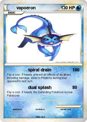 Pokemon vapoeron