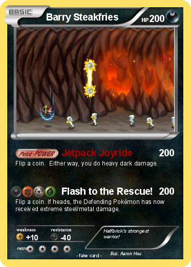 Pokemon Barry Steakfries