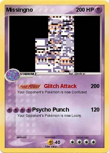 Pokemon Missingno