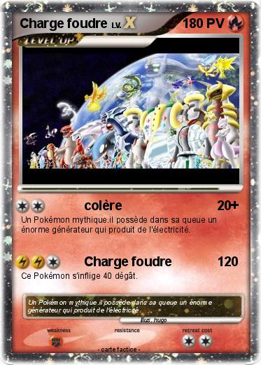 Pokemon Charge foudre