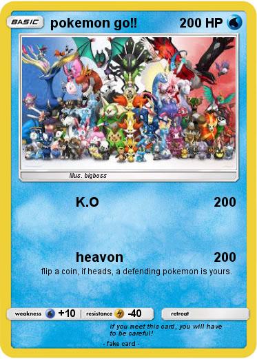 Pokemon pokemon go!!
