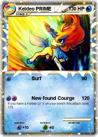 Pokemon Keldeo PRIME
