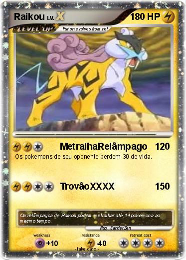 Pokemon Raikou