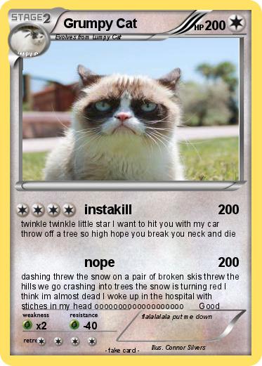 Pokemon Grumpy Cat