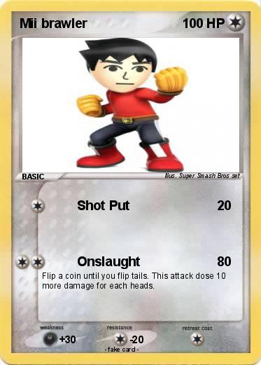 Pokemon Mii brawler