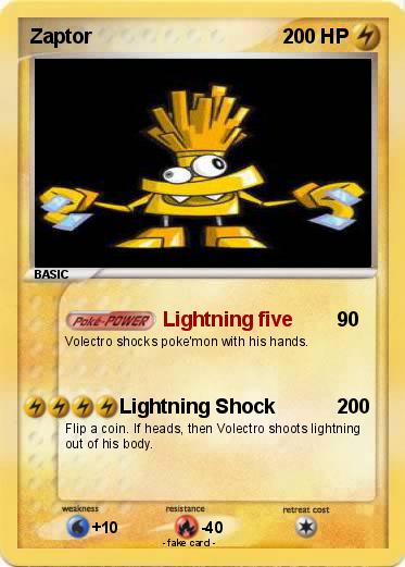 Pokemon Zaptor