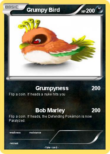 Pokemon Grumpy Bird