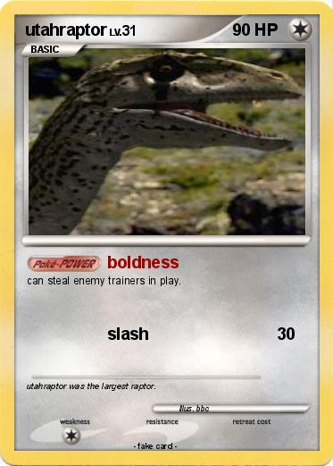 Pokemon utahraptor