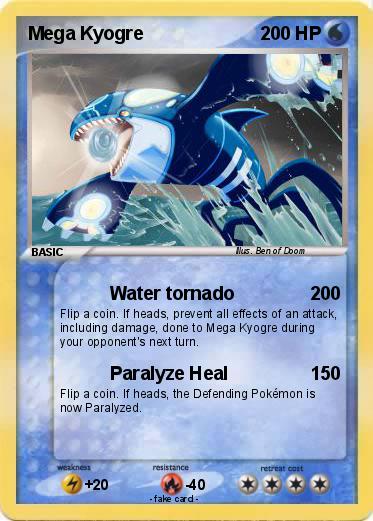 Pokemon Mega Kyogre