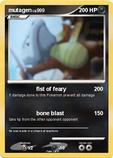 Pokemon mutagen