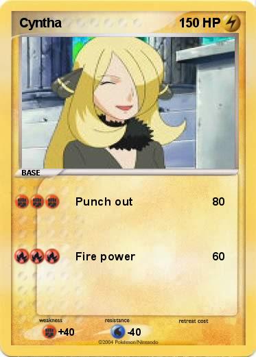 Pokemon Cyntha
