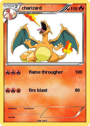 Pokemon charizard
