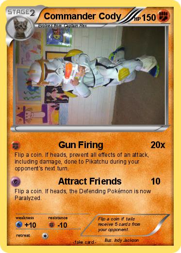 Pokemon Commander Cody