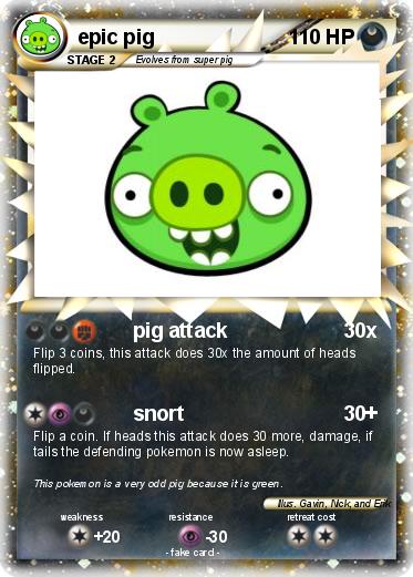 Pokemon epic pig