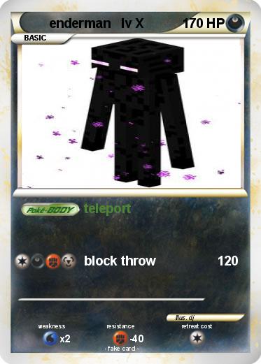 Pokemon enderman   lv X