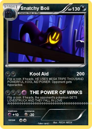 Pokemon Snatchy Boii