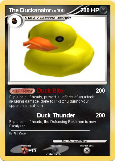 Pokemon The Duckanator