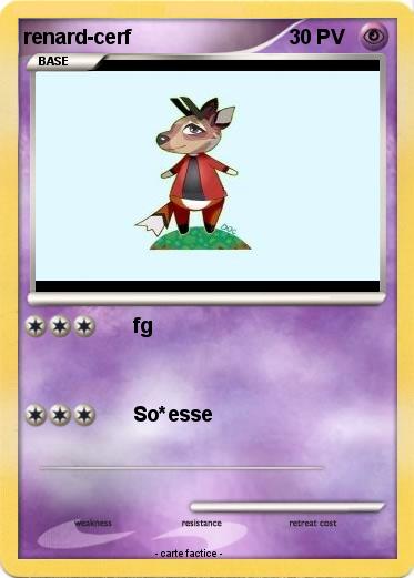 Pokemon renard-cerf