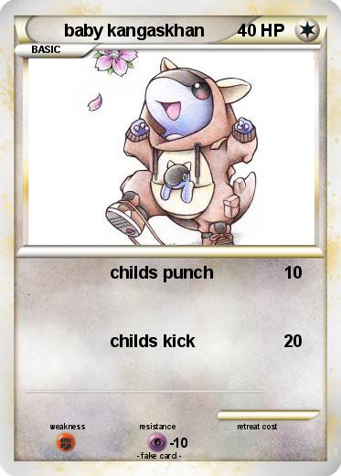 Pokemon baby kangaskhan
