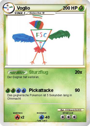 Pokemon Voglio
