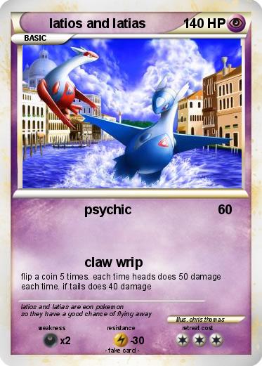 Pokemon latios and latias