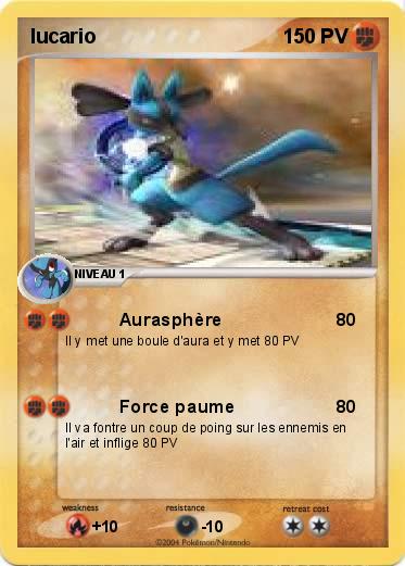 Pokemon lucario