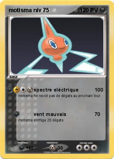 Pokemon motisma niv 75