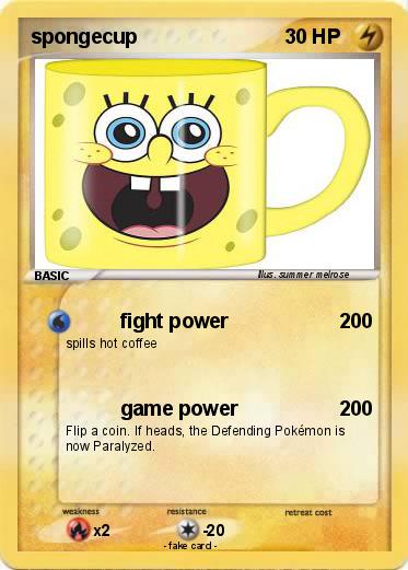Pokemon spongecup