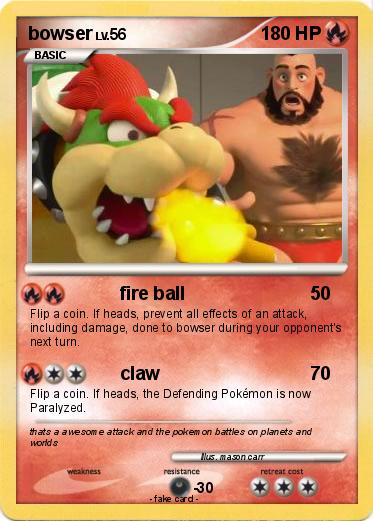 Pokemon bowser