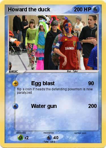 Pokemon Howard the duck