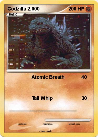 Pokemon Godzilla 2,000