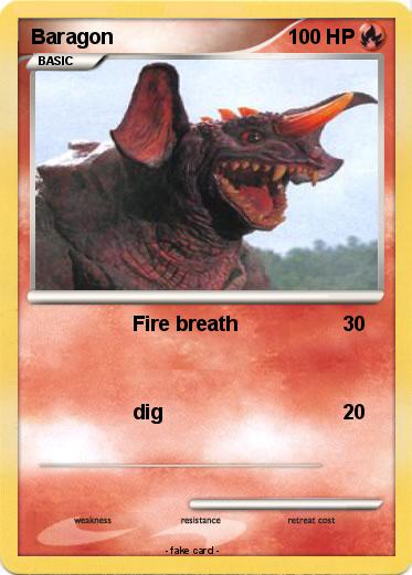 Pokemon Baragon