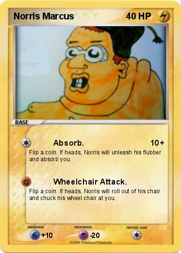 Pokemon Norris Marcus