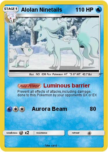 Pokemon Alolan Ninetails