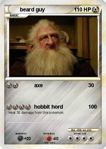 Pokemon beard guy