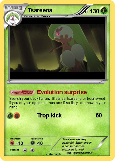Pokemon Tsareena