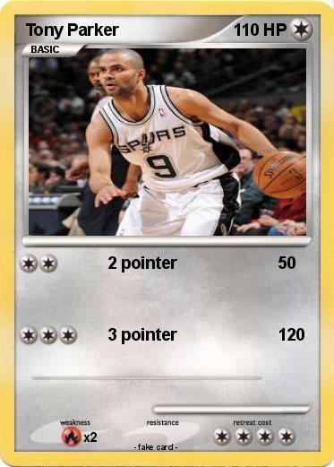 Pokemon Tony Parker