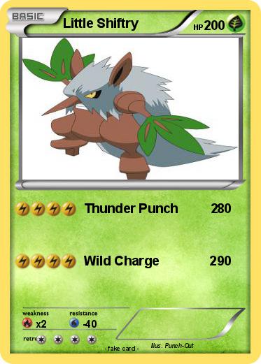 Pokemon Little Shiftry