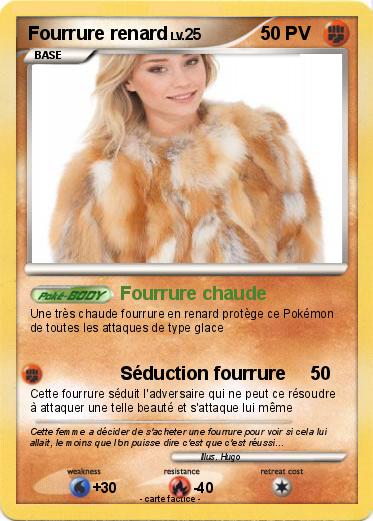 Pokemon Fourrure renard