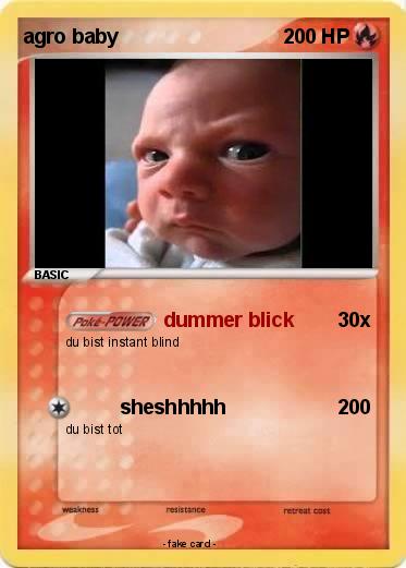 Pokemon agro baby