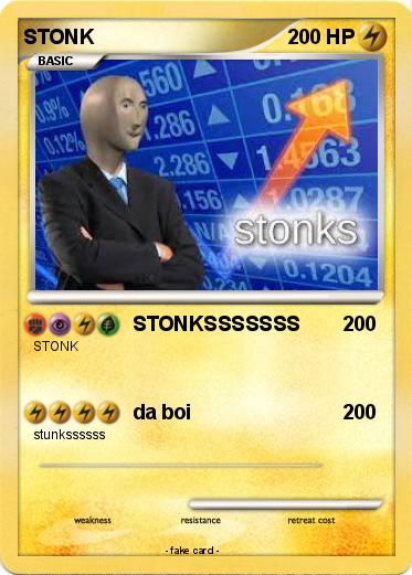 Pokemon STONK