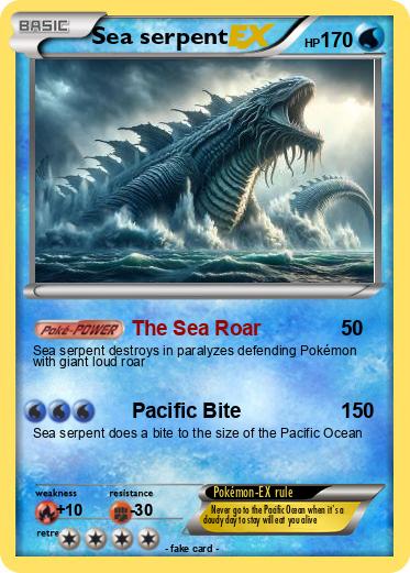 Pokemon Sea serpent