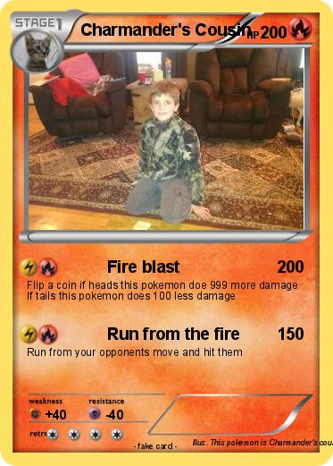 Pokemon Charmander's Cousin
