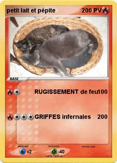 Pokemon petit lait et pépite