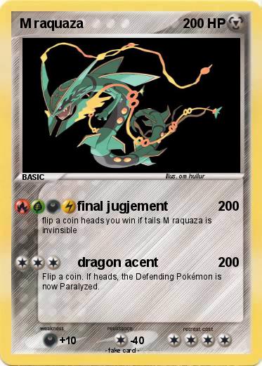 Pokemon M raquaza