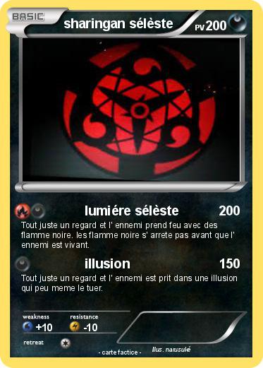 Pokemon sharingan sélèste