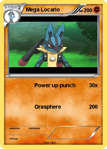 Pokemon Mega Locario