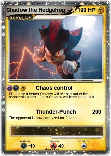 Pokemon Shadow the Hedgehog